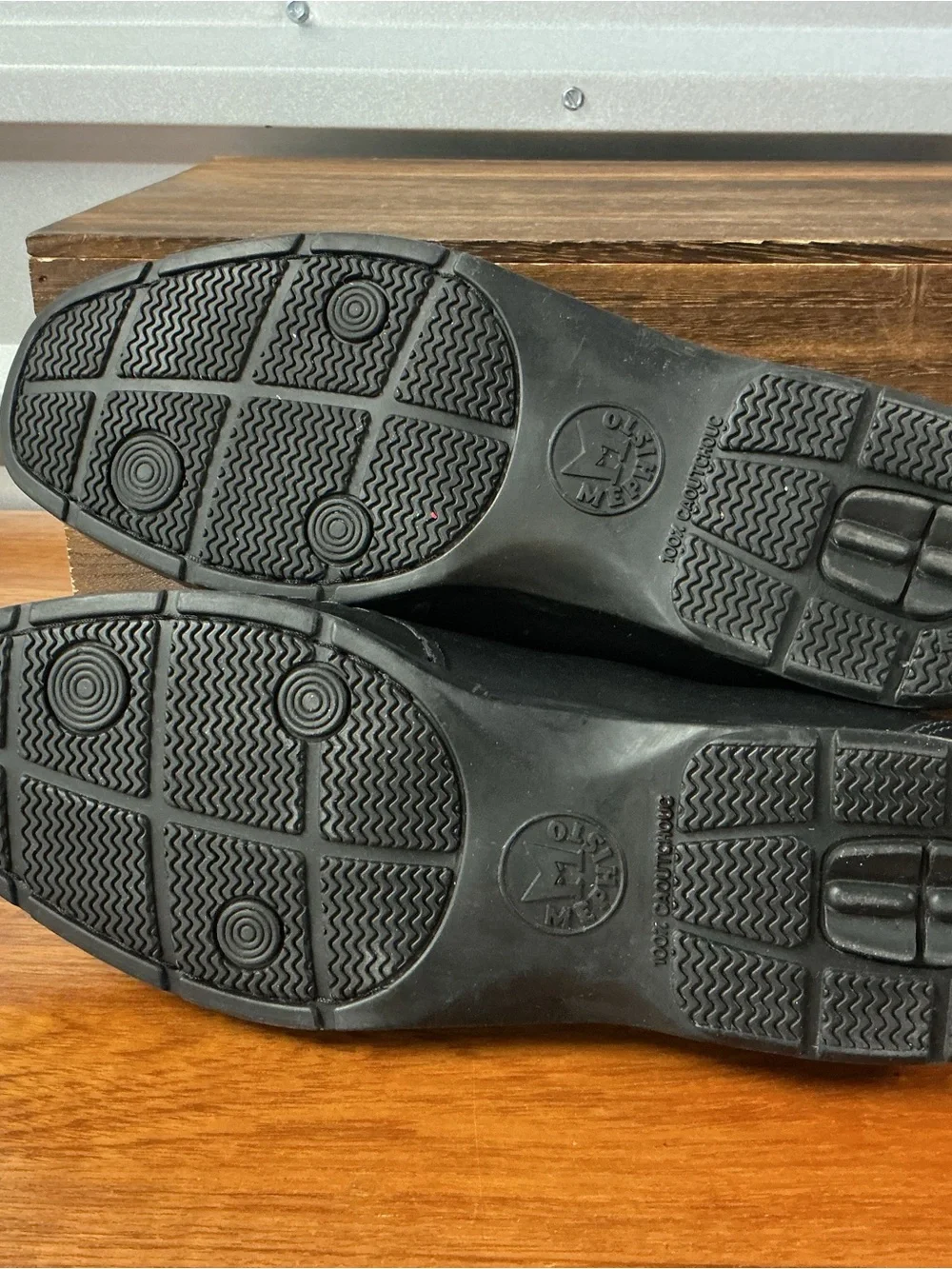 Mephisto Men Edlef Black Leather Casual Dress Slip On Loafer Size 10.5